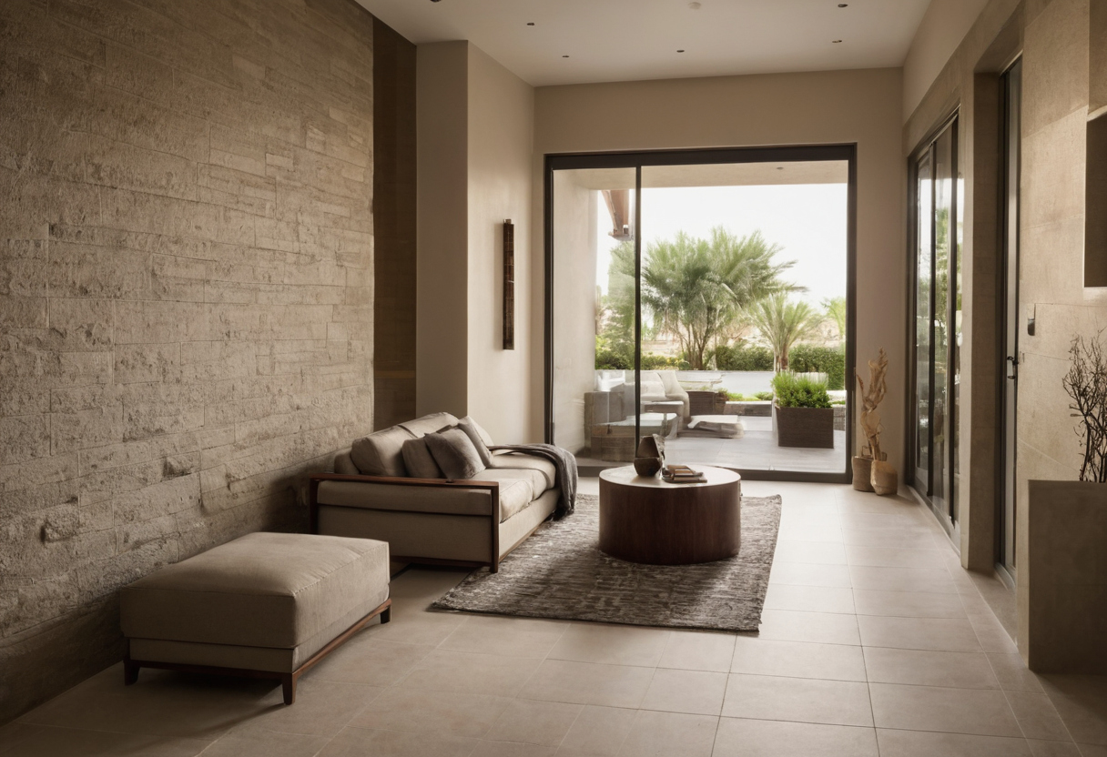 Which testing and commissioning evidence proves that a Dubai villa’s systems work shown in a luxury residential interior